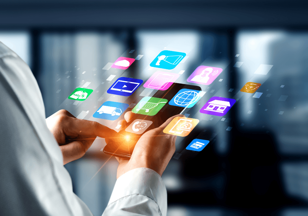 Smartphone with multilingual apps
