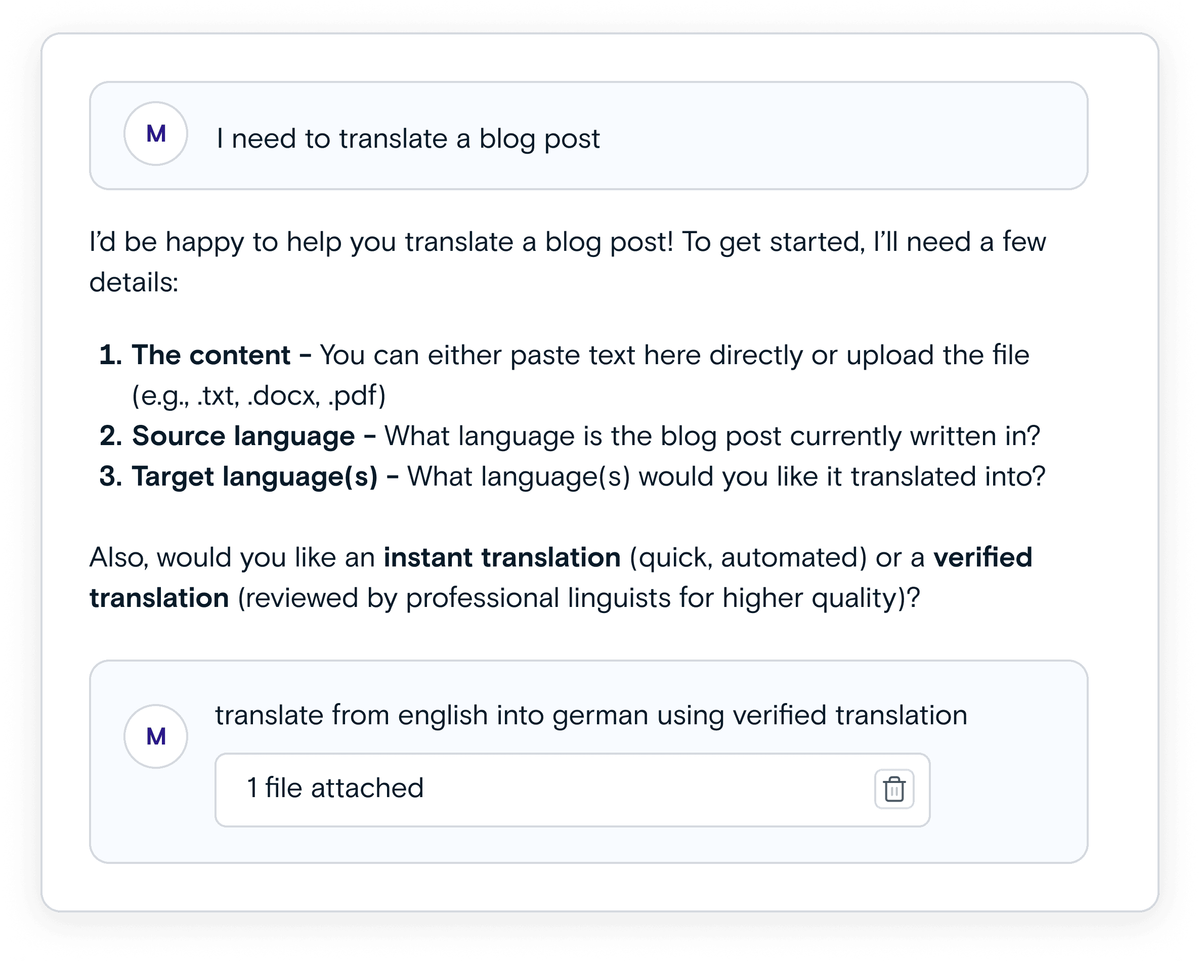 AI Translation Verified by Experts