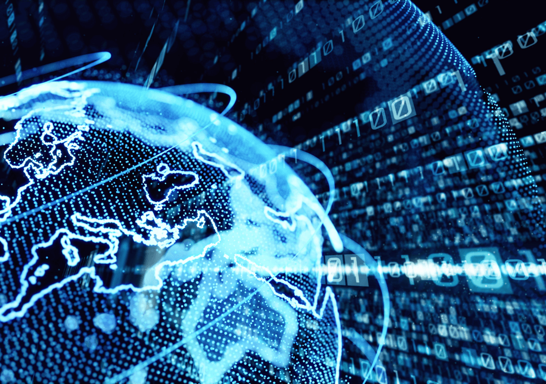 Visa global payments network hero illustration